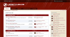 Desktop Screenshot of ledstyles.de