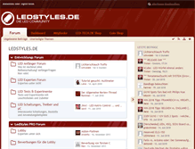 Tablet Screenshot of ledstyles.de